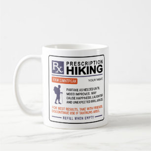 Funny Wandern Tasse Rezept Design