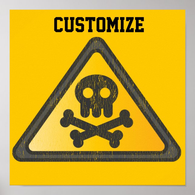 Funny Warning SignThunder_Cove Poster (Vorne)