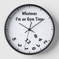 Funny, was auch immer ich auf der Gym Time Clock b