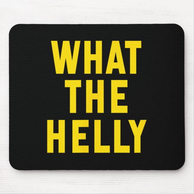 Funny, was Helly Y2k Gen Z Iconic Trend ist das Mousepad (Vorne)