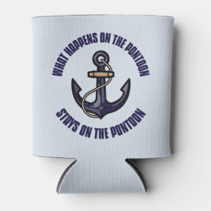 Funny Was passiert auf der Pontoon Vacation Trip Dosenkühler