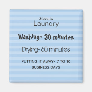 Funny Wäsche Zitat Refridgerator Magnet V2