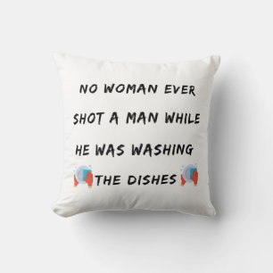 Funny Washing Geschirr Zitat, Funny Kitchen Zitate Kissen