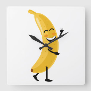 Funny watch quadratische wanduhr