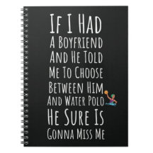 Funny Water Polo Geschenke für Mädchen für sie