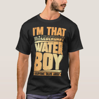 Funny Waterboy Football Team Manager Hydration Spe T-Shirt