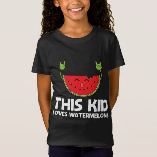 Funny Watermelon Designs Kids Kleinkinder Sommer F T-Shirt