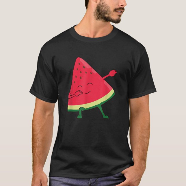 Funny Watermelon Sommer Melon Saft Entdeckungsreis T-Shirt (Vorderseite)