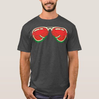 Funny Watermelon Sonnenbrille Exotic Summer Frucht T-Shirt