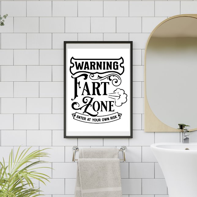 Funny WC Spaß Bad Herberge Airbnat Poster (Von Creator hochgeladen)