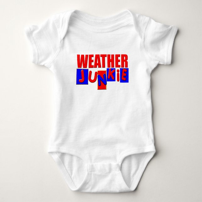 Funny Weather Baby Strampler (Vorderseite)
