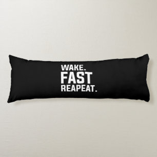Funny Weckte Fast Repeat Graphic Sarcastic Seitenschläferkissen