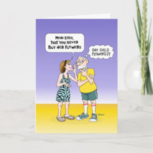 Funny Wedding Anniversary Card für Mama Karte