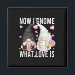 Funny Wedding Gnome Couple Pun Liebe Sprichwort fü Magnet<br><div class="desc">Funny Wedding Gnome Couple Pun Liebe Sprichwort für Groom und Bridge</div>