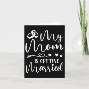 Funny Wedding Joke Meine Mama wird Cool heiraten Karte