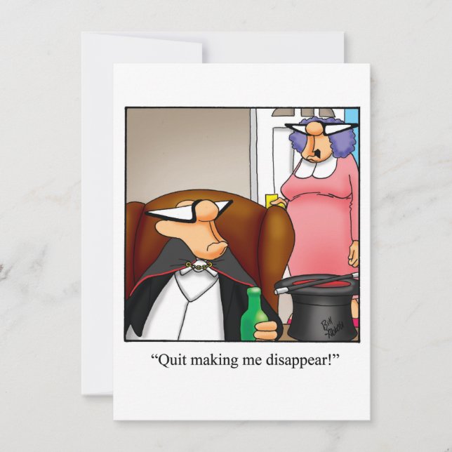 Funny Wedding Jubiläum Party Einladung (Vorderseite)