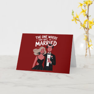 Funny Wedding Verlobung Glückwunsch Karte