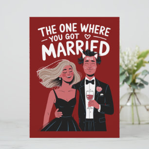 Funny Wedding Verlobung Glückwunsch Karte