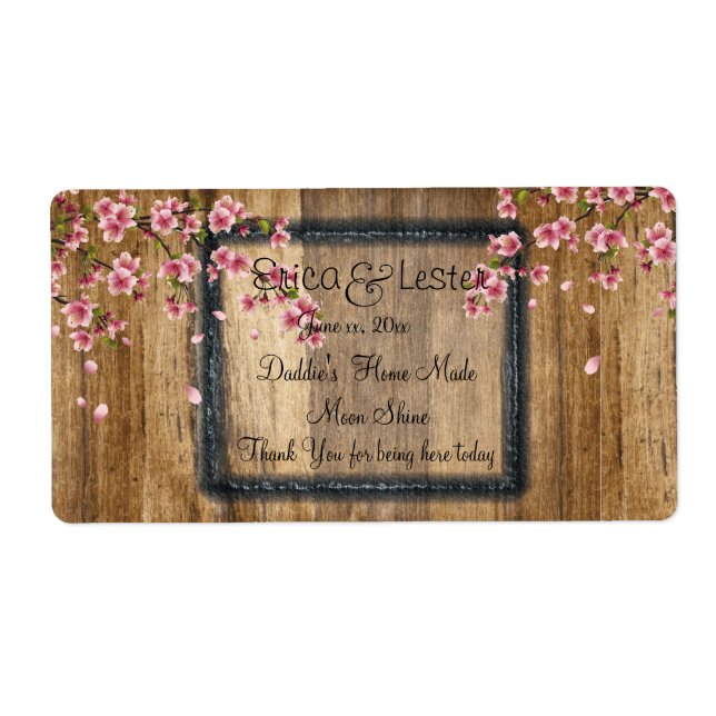 Funny, Wedding Wine, Moonshine Custom (Vorne)