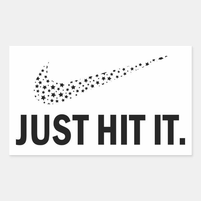 Funny Weed, Weed Lovers Sticker, einfach schlagen Rechteckiger Aufkleber (Vorderseite)