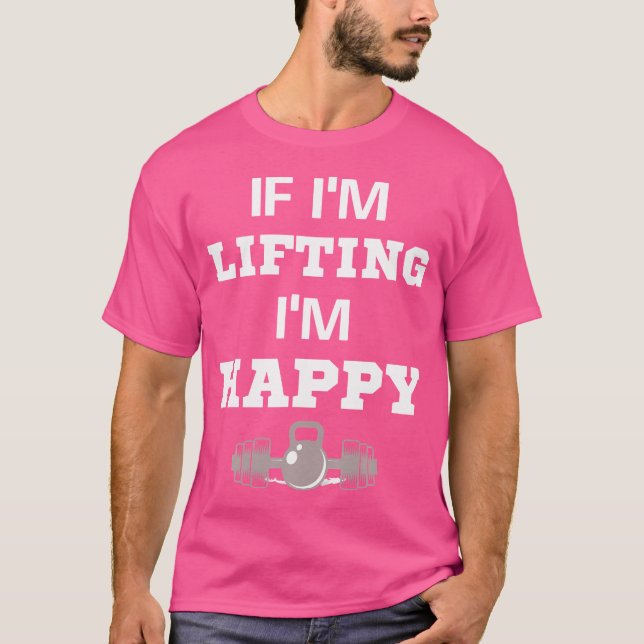 Funny Weightfting Heft T-Shirt (Vorderseite)