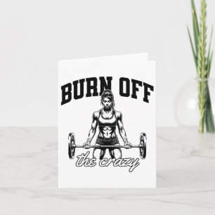 Funny Weightlift Bodybuilding Power Lifting Say Karte