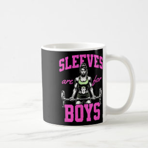 Funny Weightlift Bodybuilding Woman Sleeves Jok Kaffeetasse