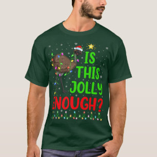 Funny Weihnachten Baum ist dieser Jolly genug Emu  T-Shirt