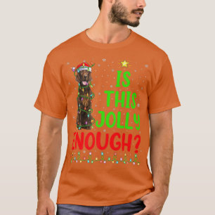 Funny Weihnachten Baum ist dieser Jolly genug iris T-Shirt