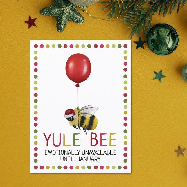 Funny Weihnachten Bee ist bis Januar Weihnachten n (Von Creator hochgeladen)