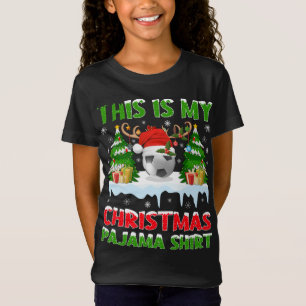 Funny Weihnachten Das ist mein Fußball Weihnachtsf T-Shirt