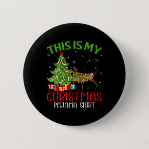 Funny Weihnachten Das ist mein Grhopper Weihnachts Button