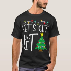 Funny Weihnachten Lichter Lasst uns Weihnachtserwa T-Shirt