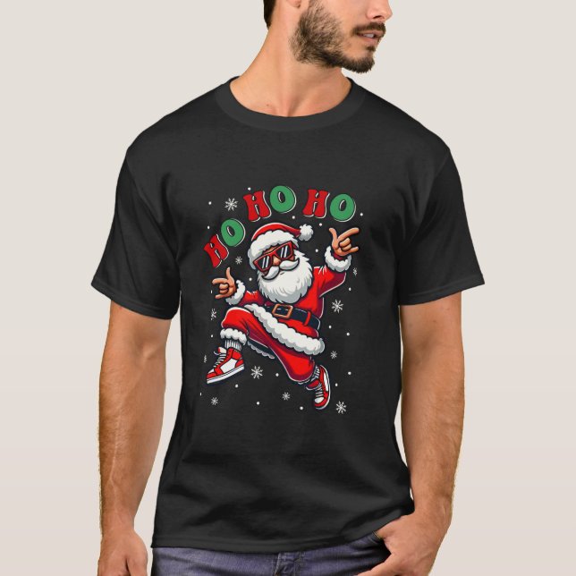 Funny Weihnachten Pajama Frohe Weihnachten Weihnac T-Shirt (Vorderseite)