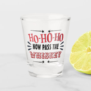 Funny Weihnachten trinken, wer die WHISKEY passier Schnapsglas