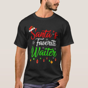 Funny Weihnachten Weihnachten der Lieblingskellner T-Shirt