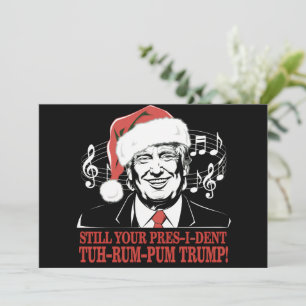 Funny Weihnachts Präsident Trump Pajamas Ugly Xmas Feiertagskarte