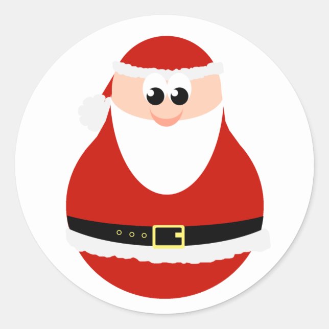 Funny Weihnachts Weihnachtsklaus Stickers