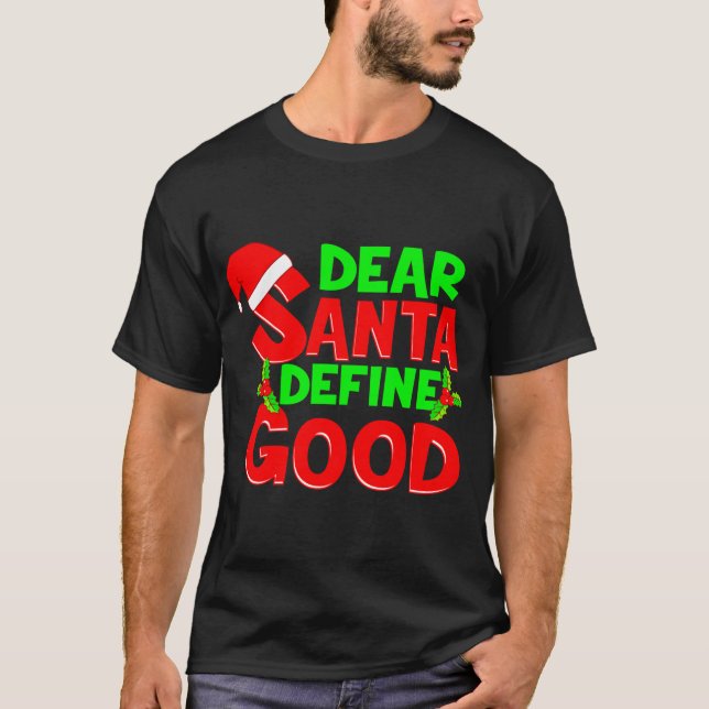Funny Weihnachtsangebot Liebe Weihnachten definier T-Shirt (Vorderseite)