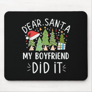 Funny Weihnachtsangebot Redewendungen Liebe Santa  Mousepad