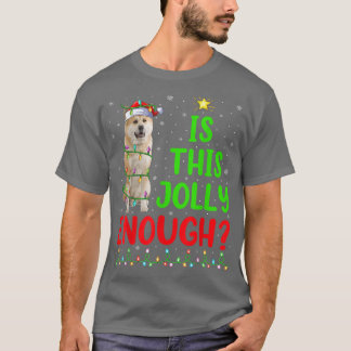 Funny Weihnachtsbaum ist dieser Jolly genug Akita  T-Shirt