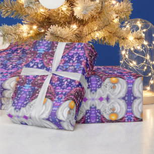 Funny Weihnachtsgeschenk Wrapping Papier Happy Gno Geschenkpapier