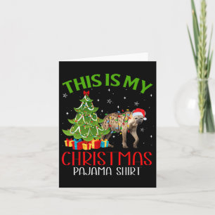 Funny WeihnachtsLICHT Das ist mein Hyena Weihnacht Karte