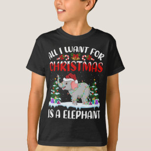 Funny Weihnachtsmannmütze Alles, was ich zu Weihna T-Shirt