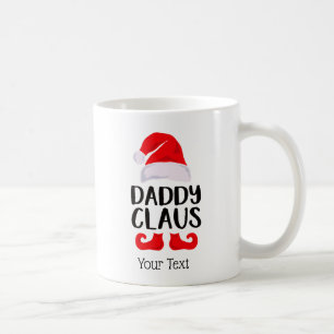 Funny Weihnachtsmannmütze Daddy Claus Weihnachtsfe Kaffeetasse
