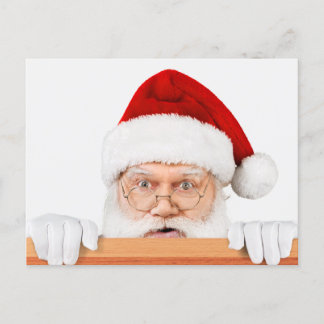 Funny Weihnachtspostkarte Postkarte
