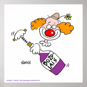 Funny Weinprobe Party Poster