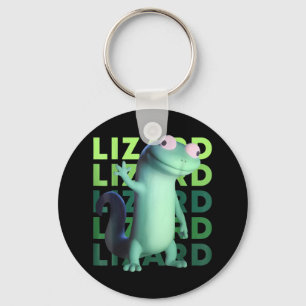 Funny Weirdcore Animal Women Men Lizard Liz Schlüsselanhänger