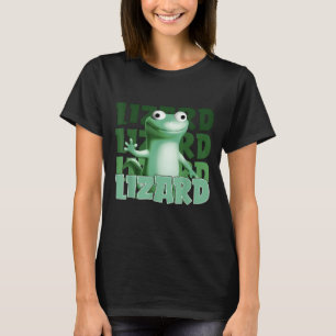 Funny Weirdcore Animal Women Men Lizard Liz T-Shirt