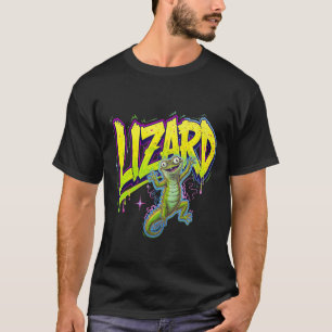 Funny Weirdcore Lizard Meme Einzigartiges Tier T T-Shirt